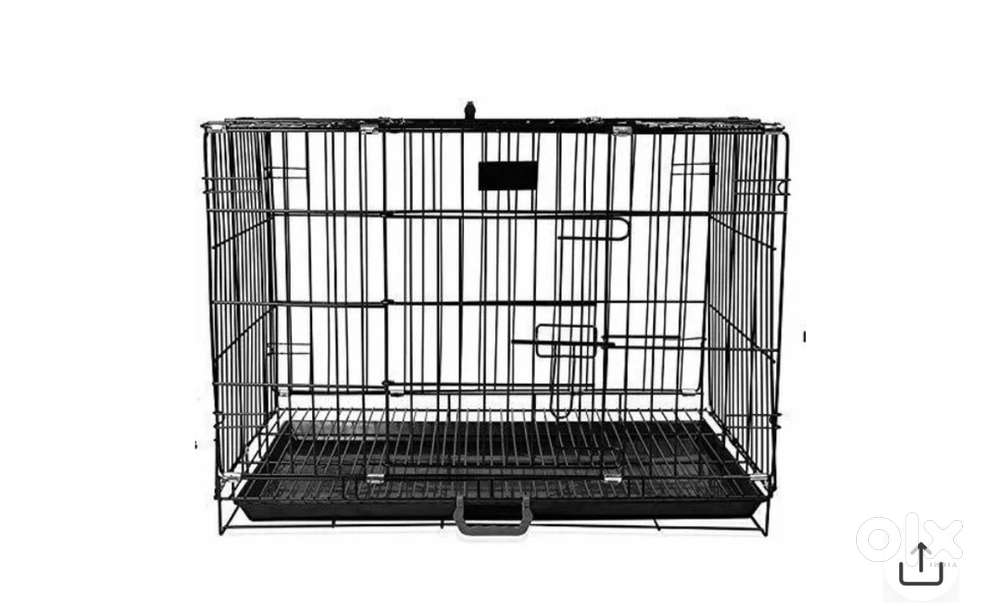 Foldable & Portable Dog Cage Extra Large(42 Inches)