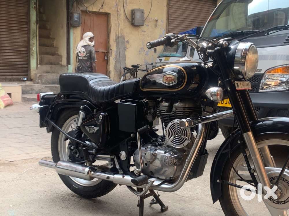 Bullet standard good condition koli problem nhi hai back wheel new hai