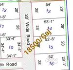 Small size Double Side Road Plot Sale Garhwali Colony Kheri Doiwala