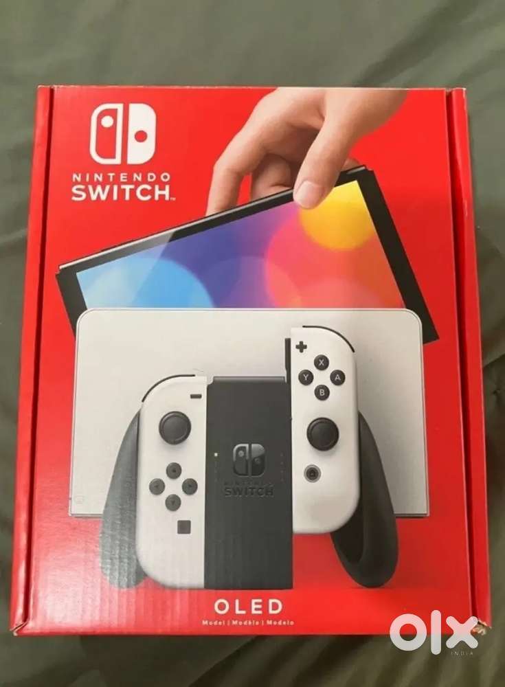 Nintendo Switch OLED Console White Joycons - 64GB Handheldusdmmm used