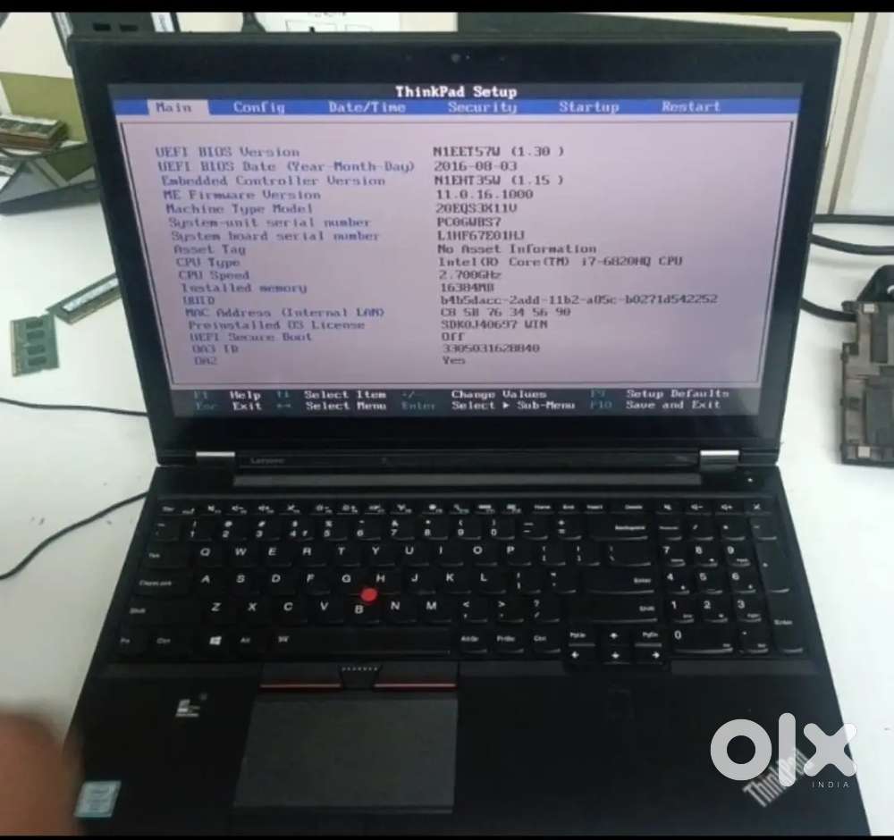 Lenevo p50 ci7/6th/Touch display/4 gb graphics laptop gamers paradise