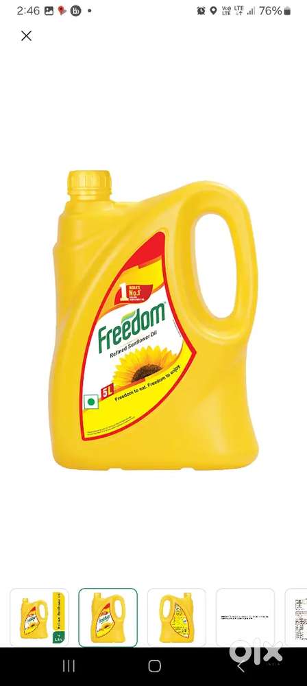 Freedom 5liter oil tin