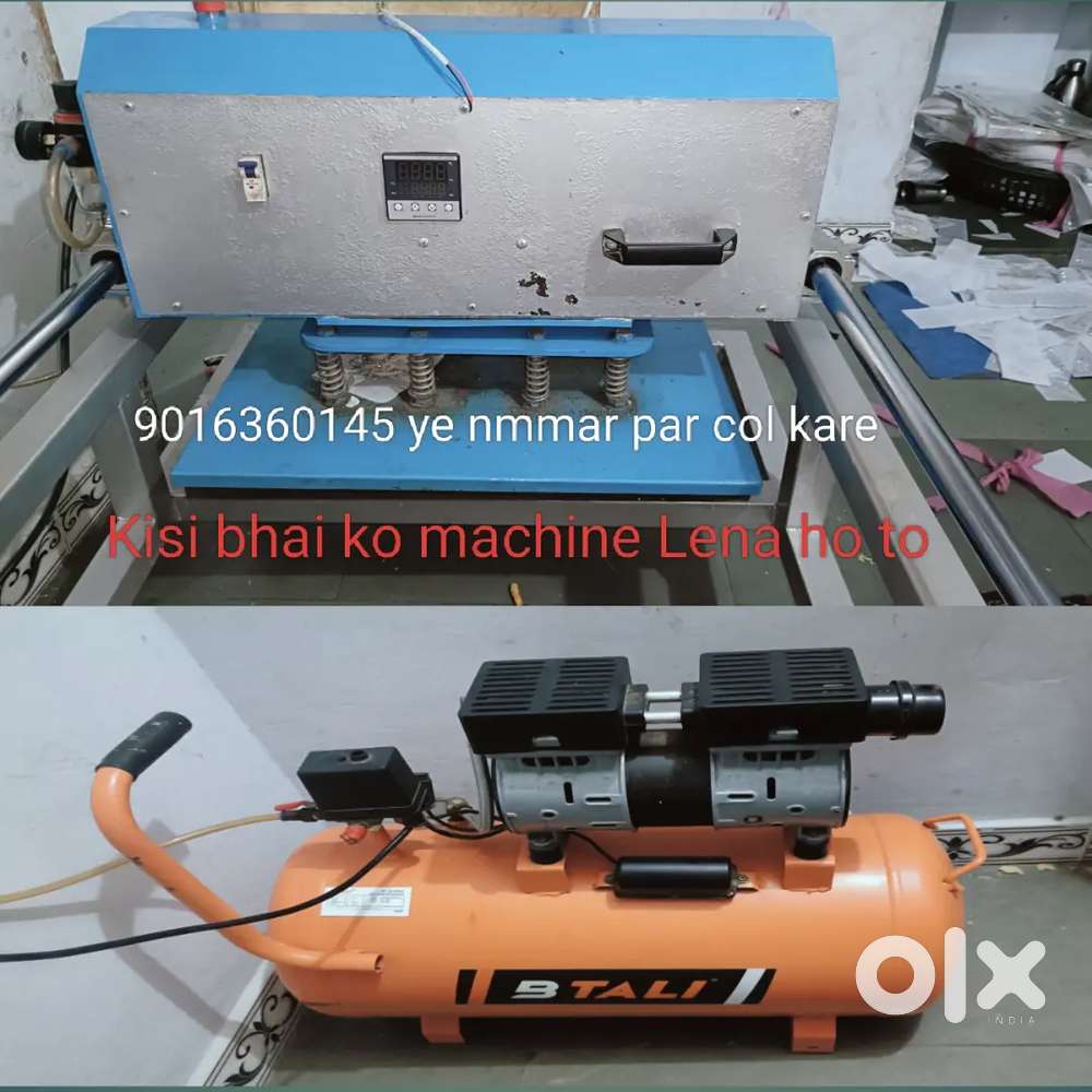 HOT FIX MACHINE WITH COMPRESSER