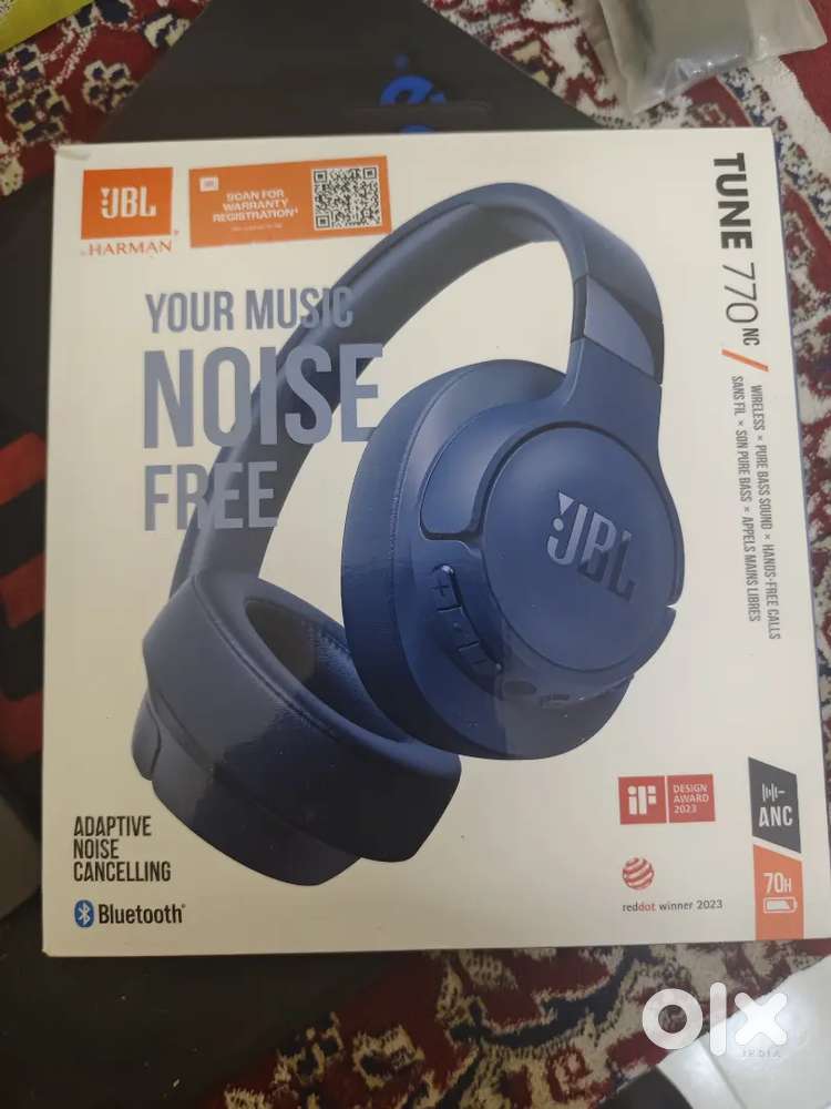 JBL Tune 770NC Wireless Noise Cancelling Headphones – Fully New