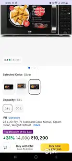 IFB Convection Microwave Oven