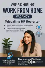WORK FROM HOME – WE ARE HIRING
