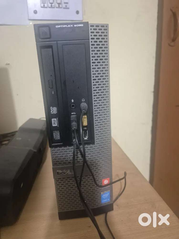 LCD Monitor and Dell CPU and Dell i5 cpu
