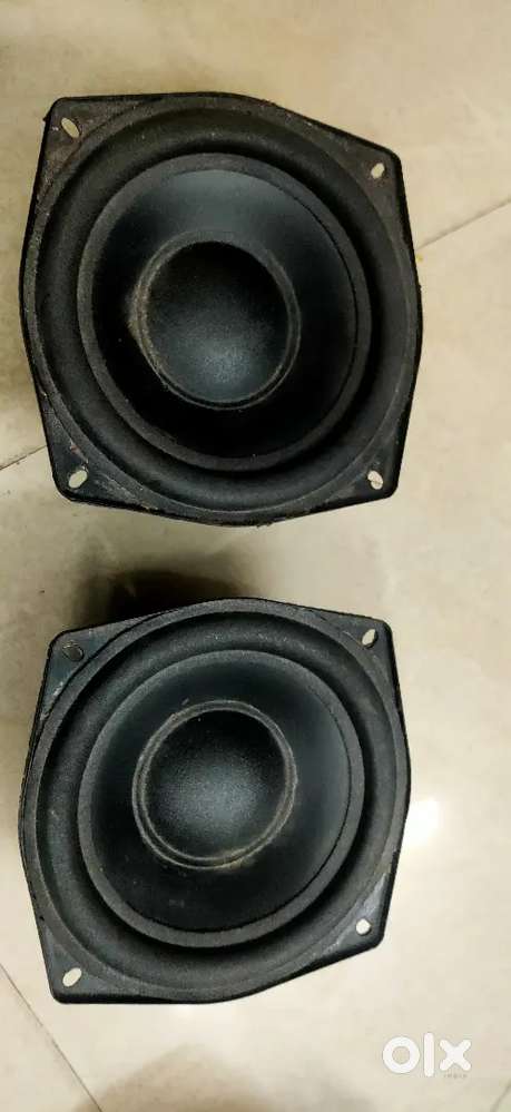 Mission 6 inch drives made in England. 8 ohms only for Rs 3,999.