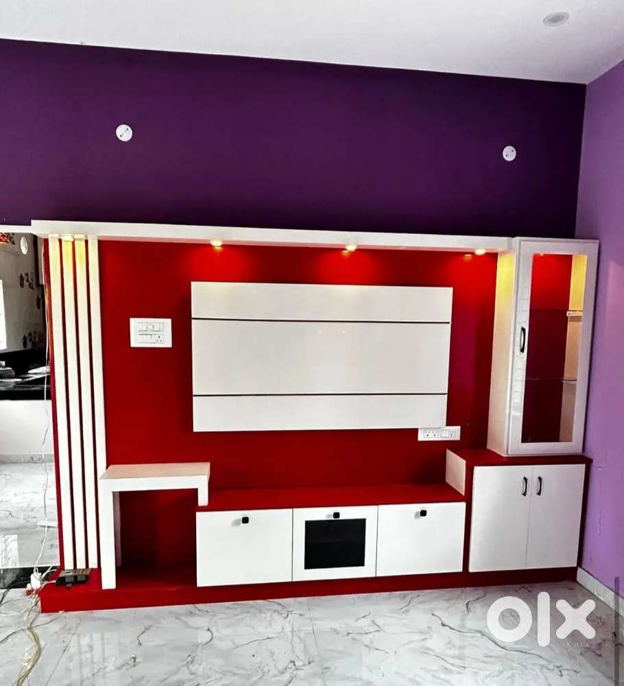 Modular kitchen, tv unit