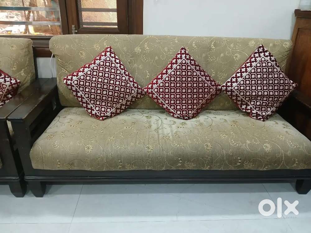 Sofa 5 seater sangwan wood