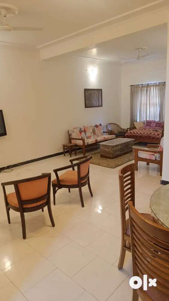 2 BHK fully furnished bungalow portion for rent at Bani park Jaipur