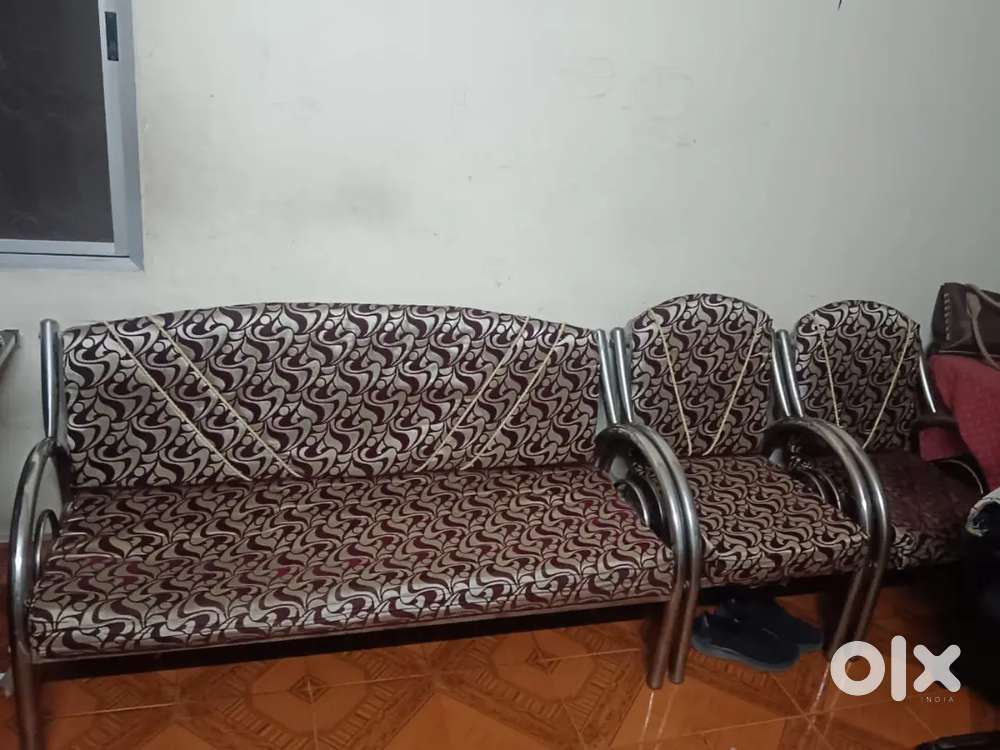 Steel sofa set