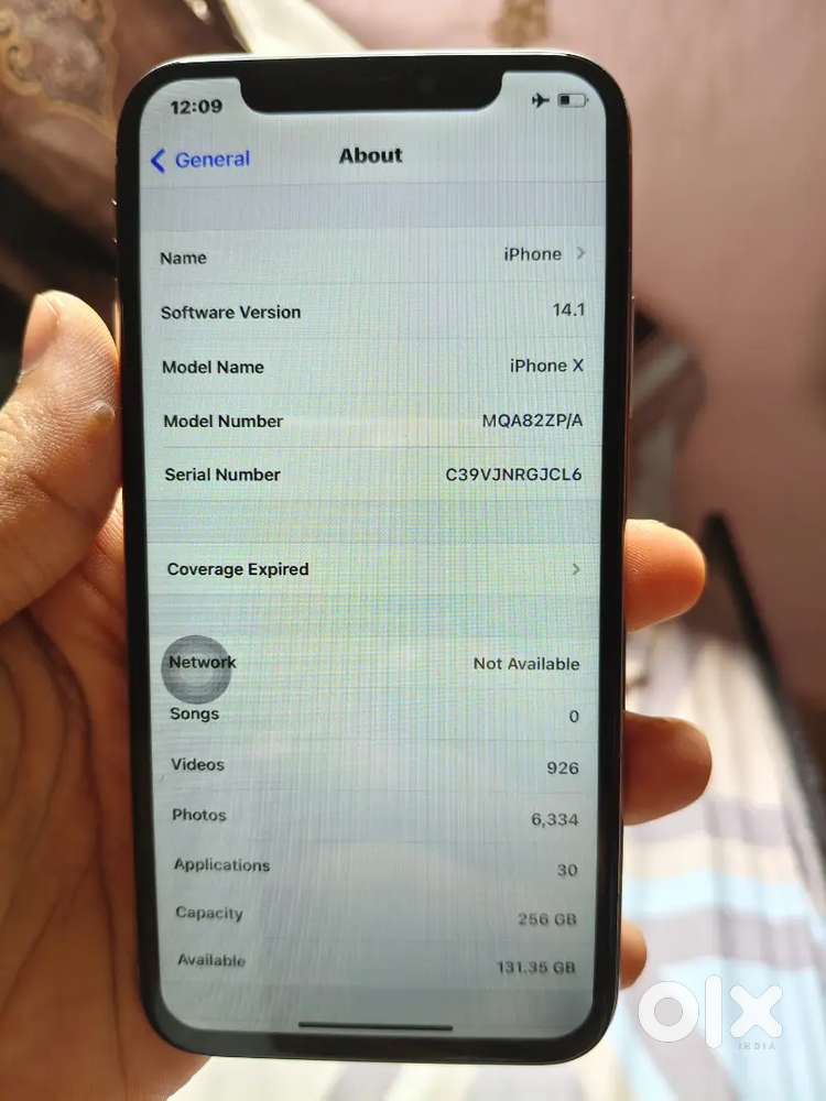 Iphone X 256GB
