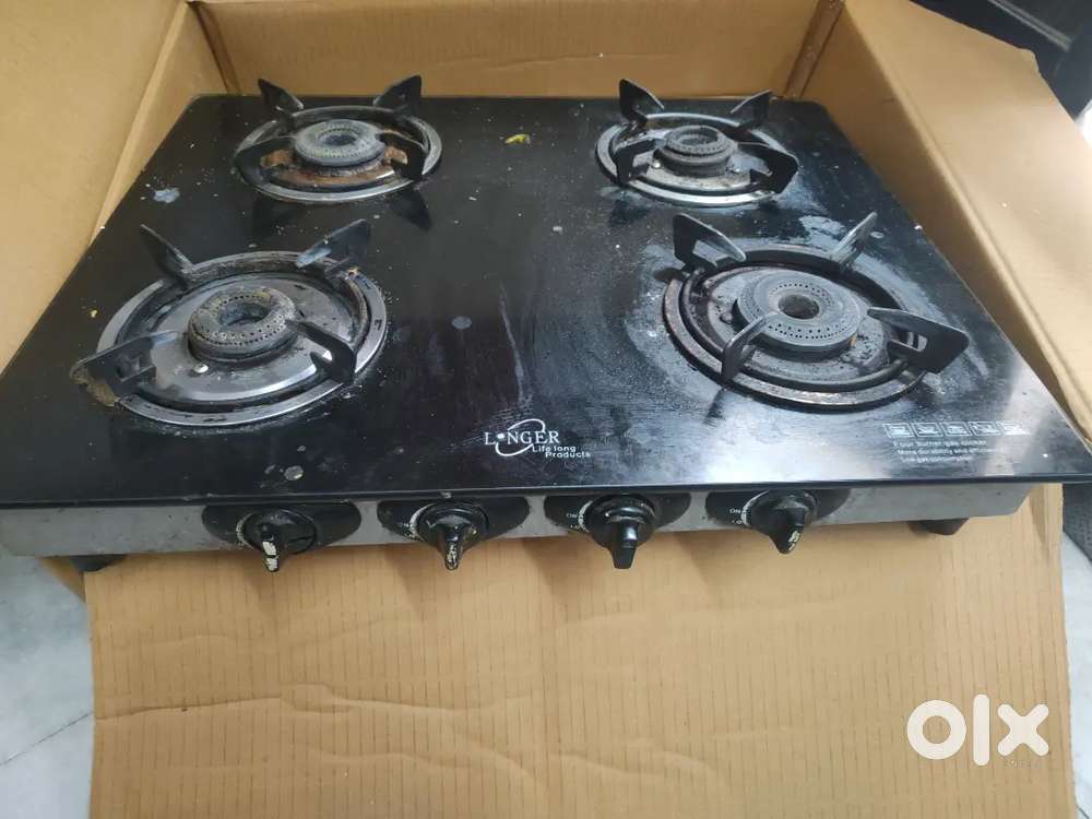 Gas stove 4 burnur