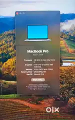 MacBook Pro A1990 15' | 16GB RAM | i7 | 256GB SSD | 6GB Graphics Card
