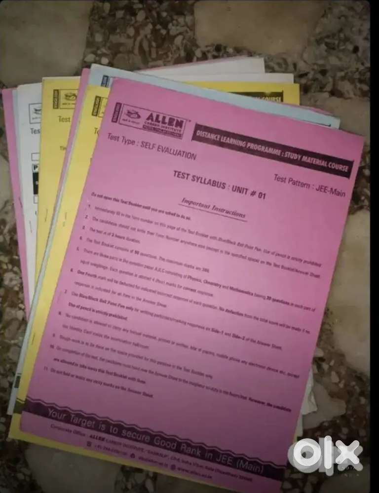 JEE (Main+Advanced) हिंदी मीडियम