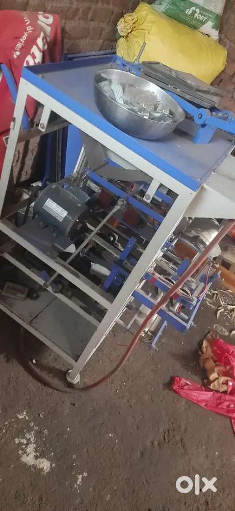 Plastic pouch packing Machine