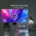 LIVE DEMO 4K Android 9.0 Projector Full HD Wifi 5G BT 4D CORRECTION