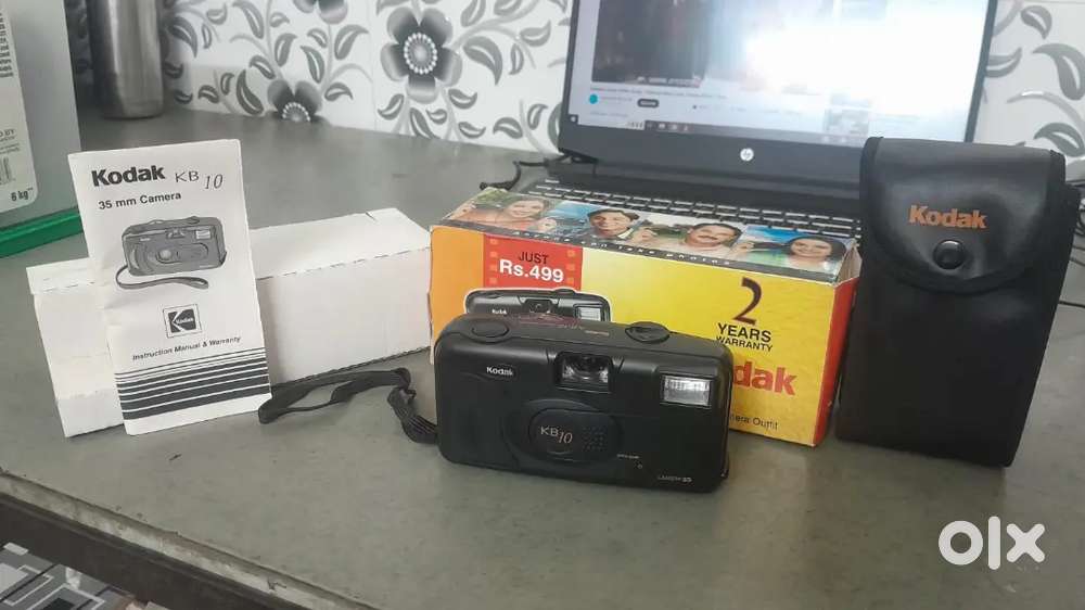 35mm Flim Camera Kodak KB10 with Original Case & Box