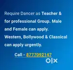 Need Professional dancer & Dance Teacher