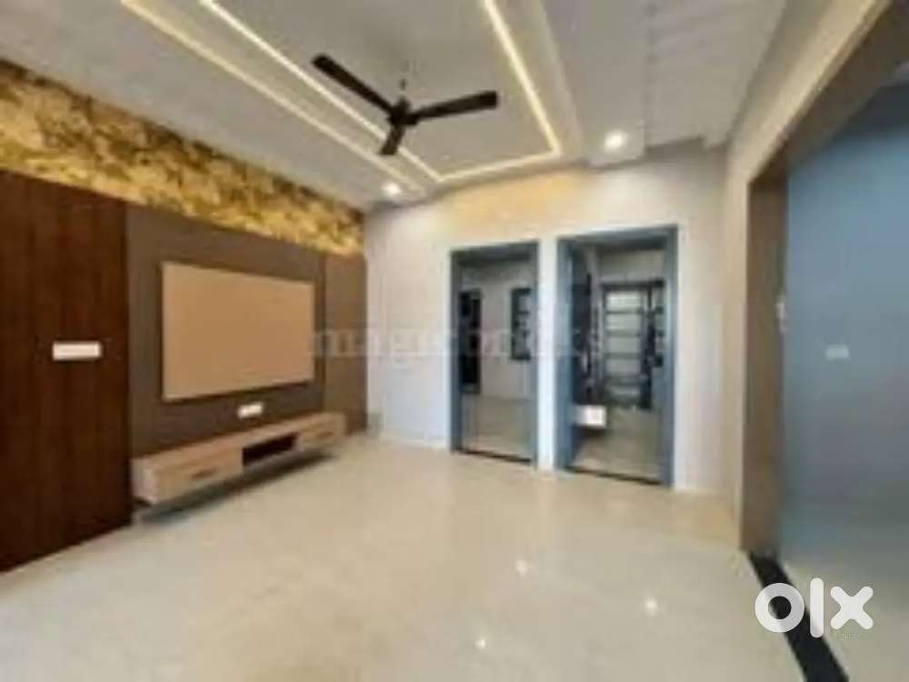 Newly two bedroms dinning room washrooms modular kitchen car parking