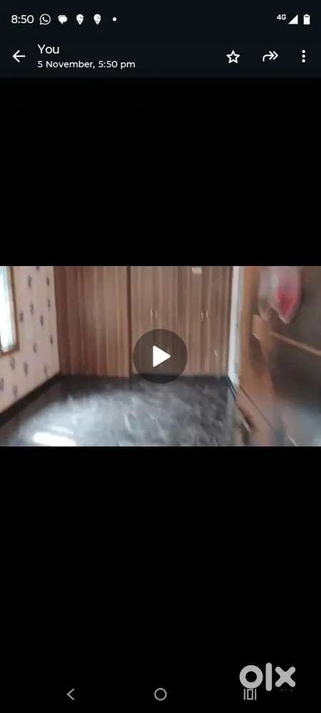 An individual hous with 2 bedrooms hall kitchen