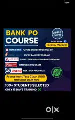 Banking sector assistant manager and deputy manager