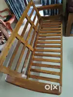 3 Seater wooden sofa