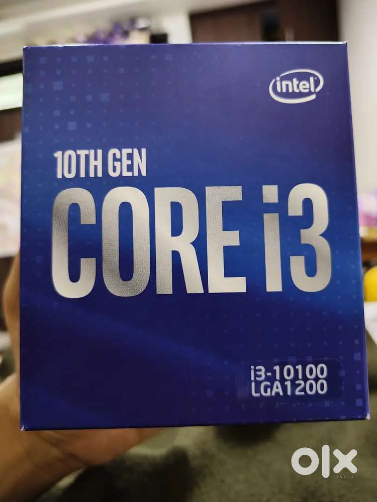 Intel i3 10th generation with GPU sealed box