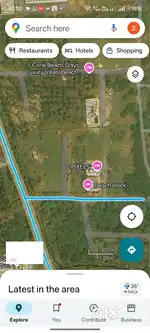 Plot for sale in Bhemili road facing