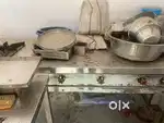 Restaurant kitchen items.