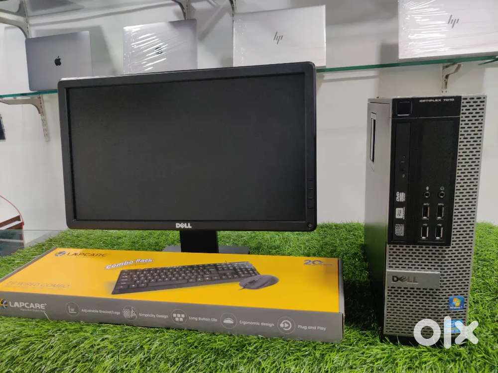 GOOD CONDITION 19 INCHES SCREEN 8GB RAM 256GB SSD DELL OPTIPLEX FULSET