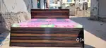 A NEW WOODEN DOUBLE BED ( WITH BOX 6*6) IN PRATP VHR