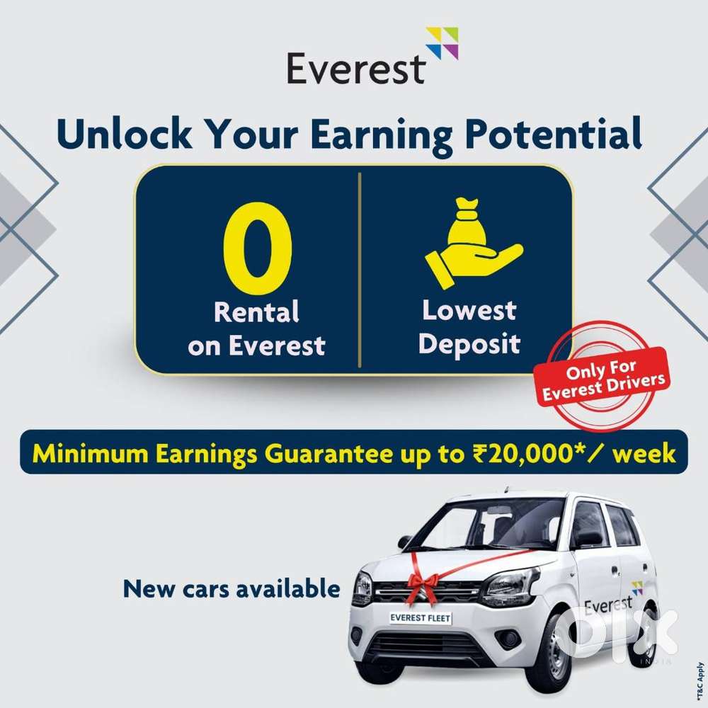 Cab Driver Wanted: Join Everest Fleet, Earn with Uber