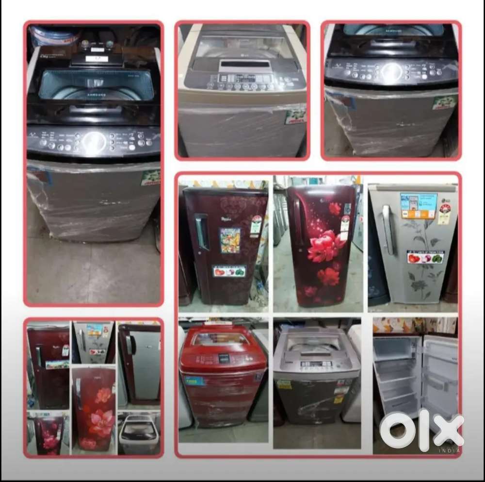5 YEAR WARRANTY FRIDGE LESS USE WASHING MACHINE AC FREE DELIVERY