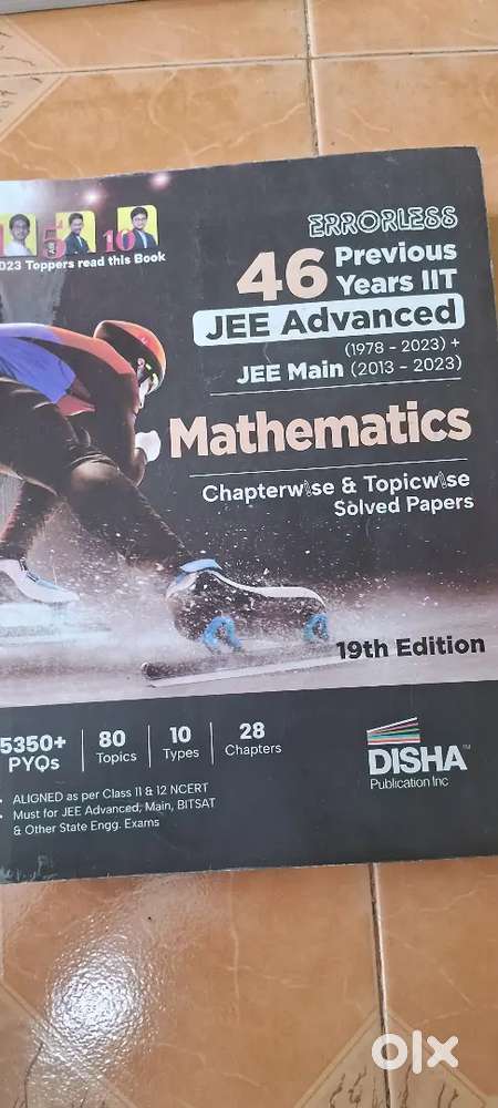 JEE Advanced and Main 46 Years solved Question paper Mathematics