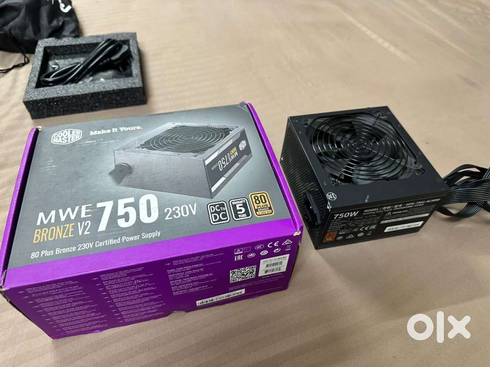 Cooler Master MWE 750 watts power supply psu smps