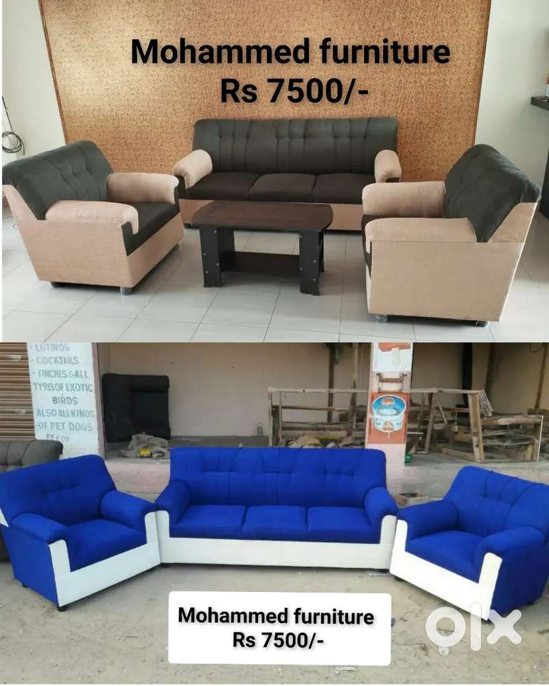 We are manufacturing brand new 3+1+1 seater sofa set