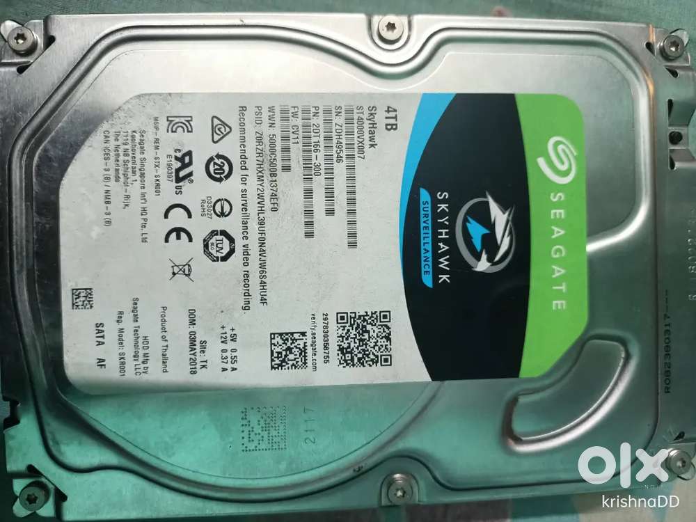 4TB SEAGATE ORIGINAL ONLY @7000