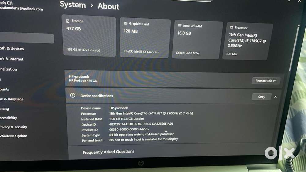 Hp probook 440 G8