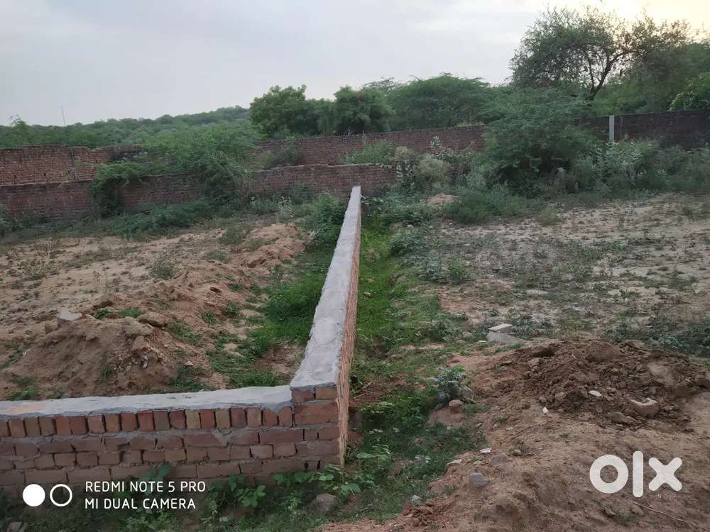 A 920 sq ft plot available for sale