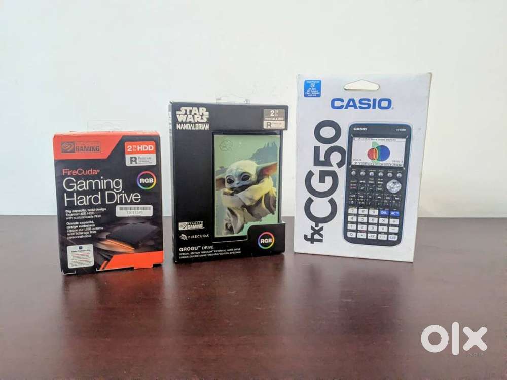 Casio 3D Graphing Calculator, Seagate Special Edition 2TB External HDD