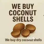 Collection of coconut shell from hotels and catring