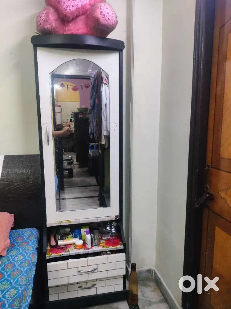 Dressing table & Seven seater sofa with center table, 3 years old