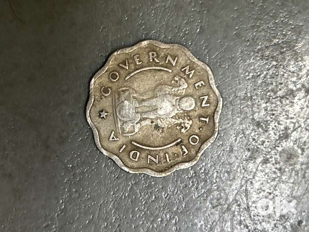 VINTAGE 1 ANNA 1954 COIN