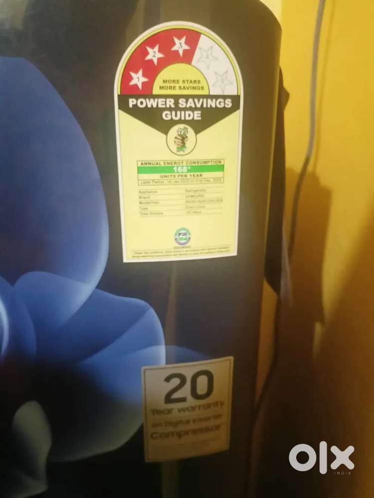 Refrigerator purchased in May 2024,brand new refrigerator 20 yearw