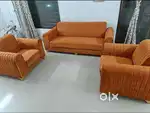 New brand best quality 3+1+1 five seater sofa set get at factory price