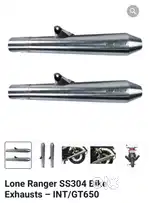 Lone Ranger SS304 Bike Exhausts