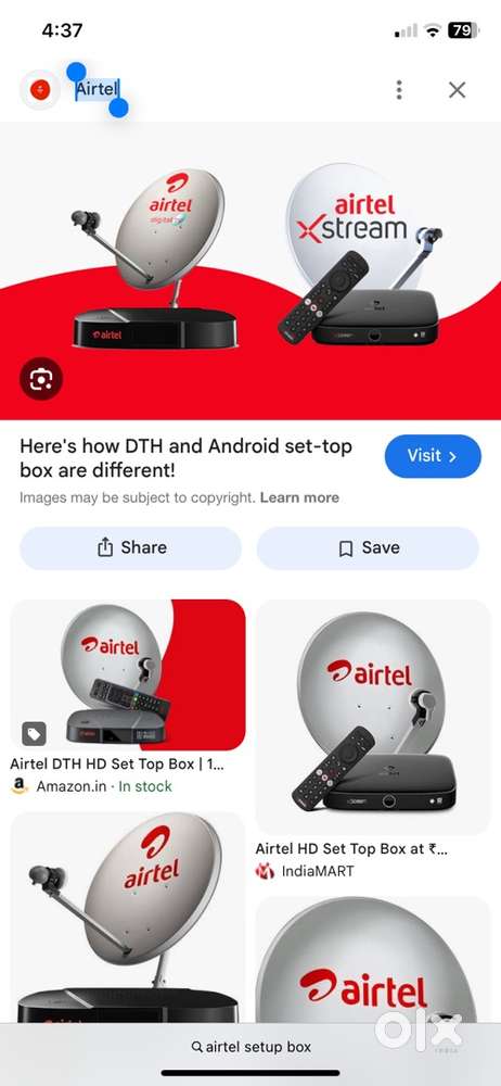 Airtel DTH for sale