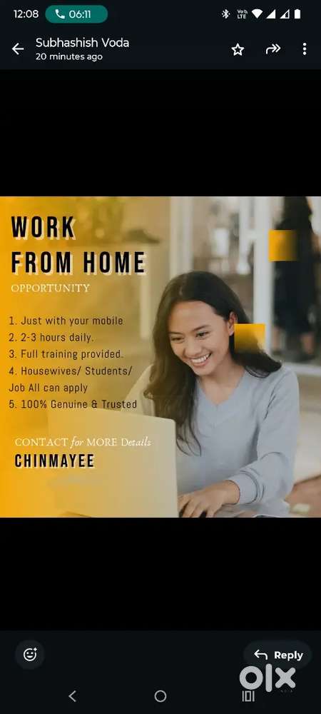 WORK FROM HOME
